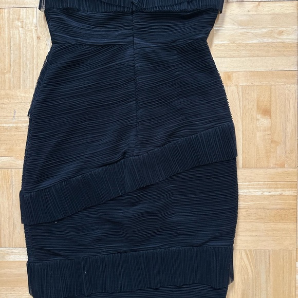 BCBGMAXAZRIA Briana Pleated Tulle bodycon dress - Picture 15 of 16